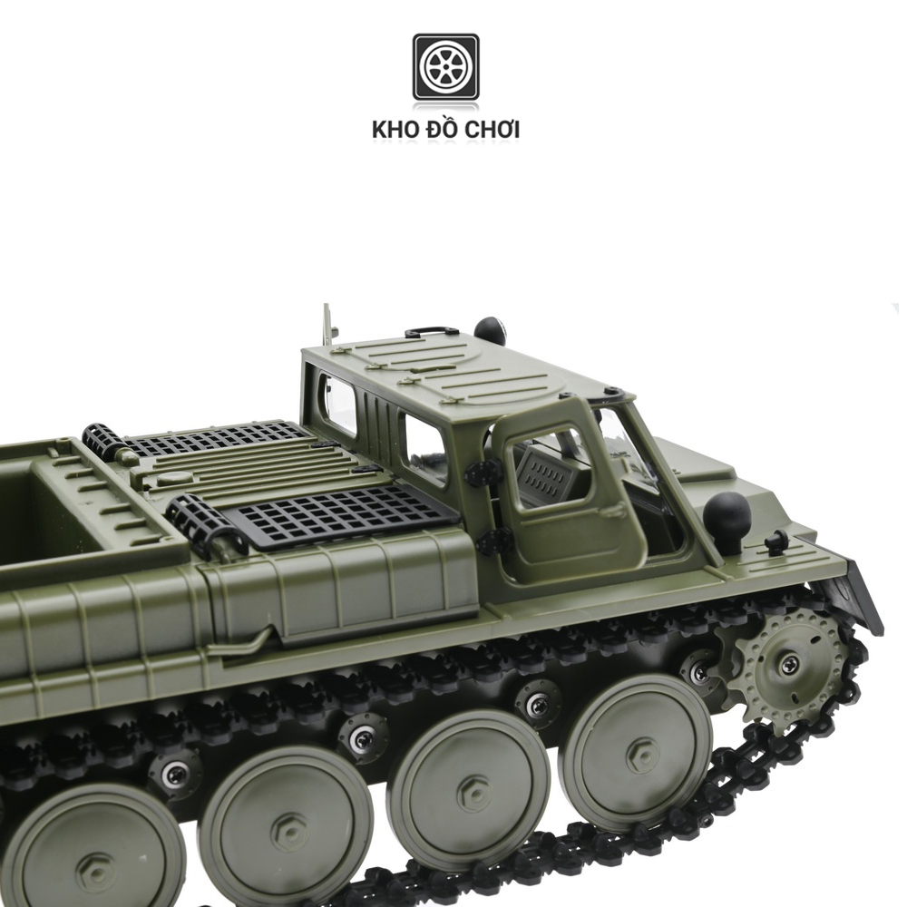 Xe bánh xích điều khiển WPL E1 Military Tracked Vehicle 1:16 - RTR [TẶNG BIỂN SỐ]