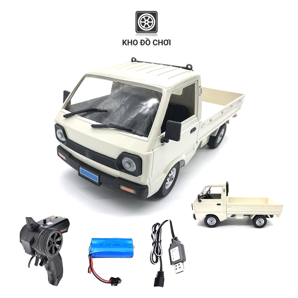 Ô tô điều khiển WPL D12 Kei Truck 4x2 1:10 - RTR [TẶNG BIỂN + TEM CHỮ]