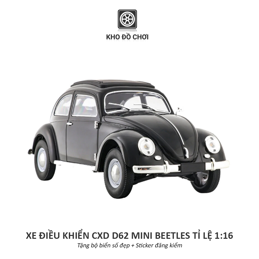 Ô tô điều khiển CXD D62 Mini Beetles RWD tỉ lệ 1:16 - RTR [TẶNG BIỂN SỐ]