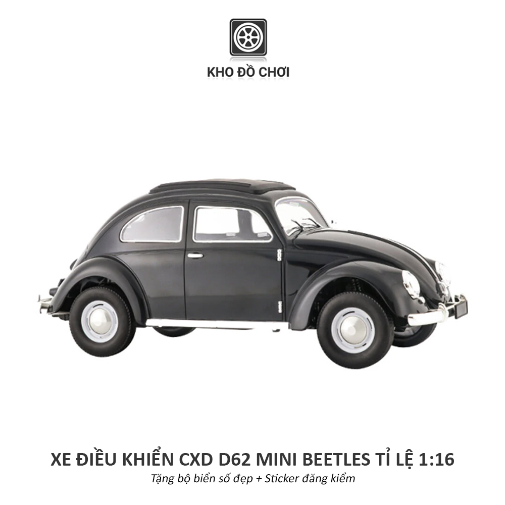 Ô tô điều khiển CXD D62 Mini Beetles RWD tỉ lệ 1:16 - RTR [TẶNG BIỂN SỐ]