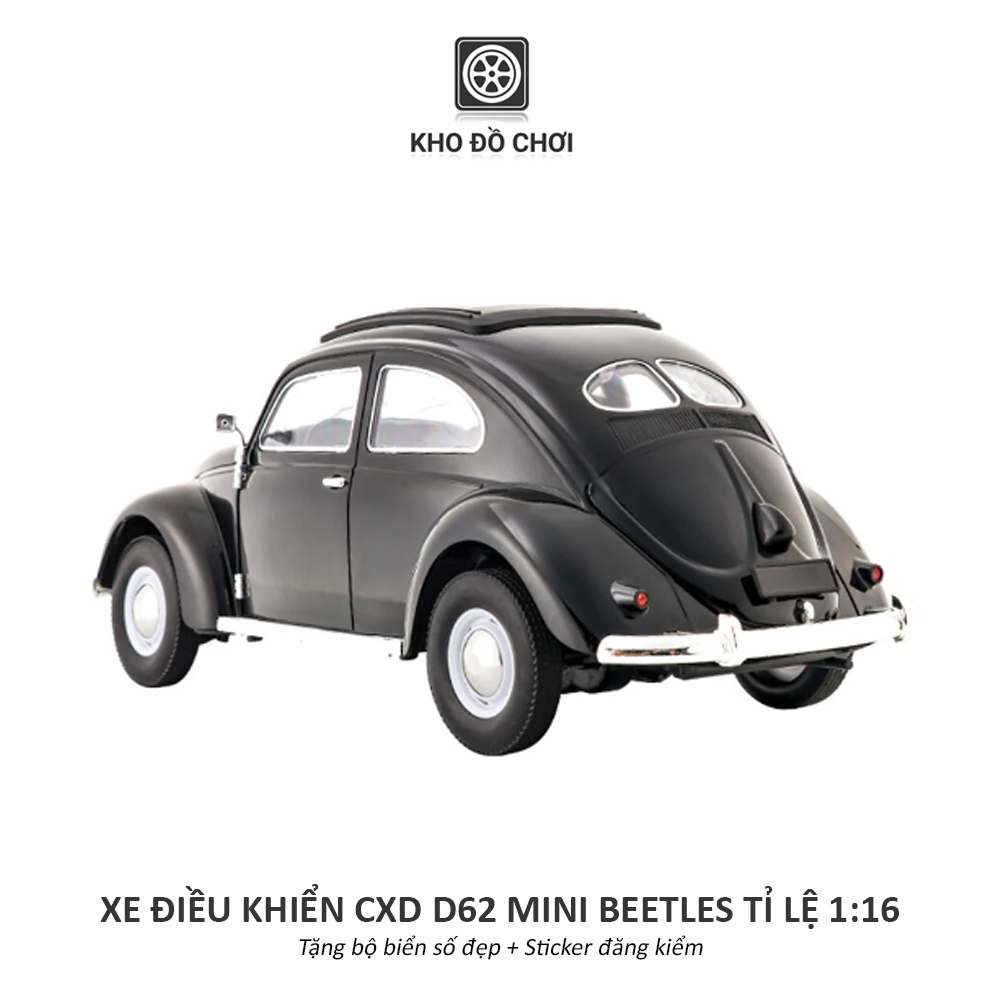 Ô tô điều khiển CXD D62 Mini Beetles RWD tỉ lệ 1:16 - RTR [TẶNG BIỂN SỐ]