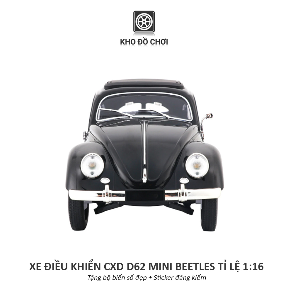 Ô tô điều khiển CXD D62 Mini Beetles RWD tỉ lệ 1:16 - RTR [TẶNG BIỂN SỐ]