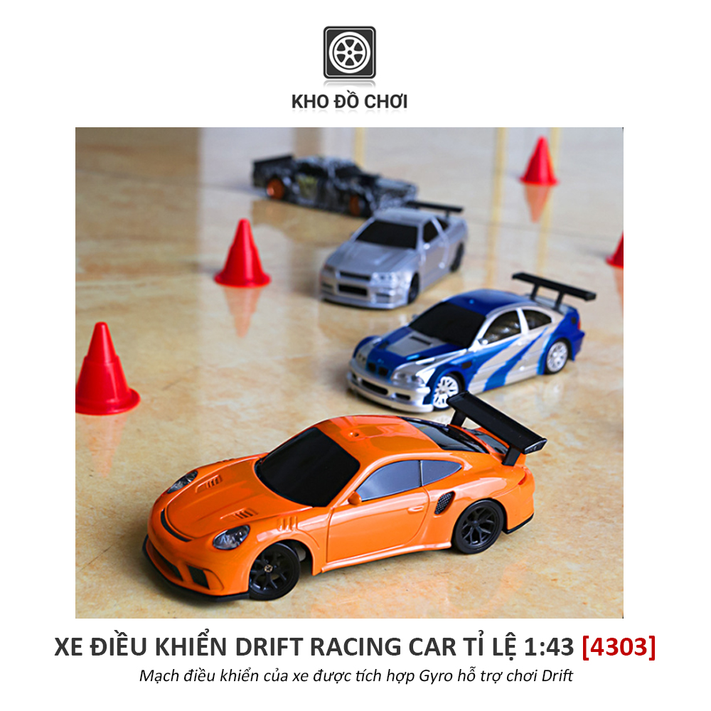 Xe điều khiển Mini Drift - Racing Car tỉ lệ 1:43