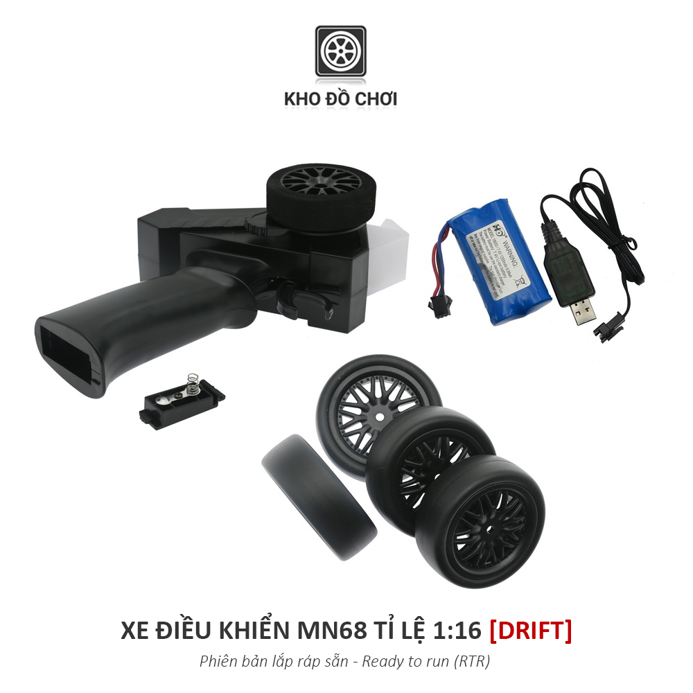 Ô tô điều khiển MN68 - Drift Car ALPHARD MPV 1:16 - RTR [TẶNG BIỂN SỐ]