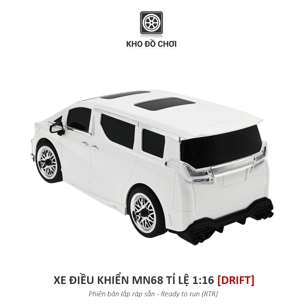 Ô tô điều khiển MN68 - Drift Car ALPHARD MPV 1:16 - RTR [TẶNG BIỂN SỐ]