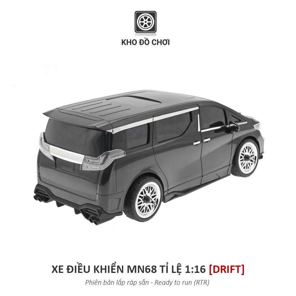 Ô tô điều khiển MN68 - Drift Car ALPHARD MPV 1:16 - RTR [TẶNG BIỂN SỐ]