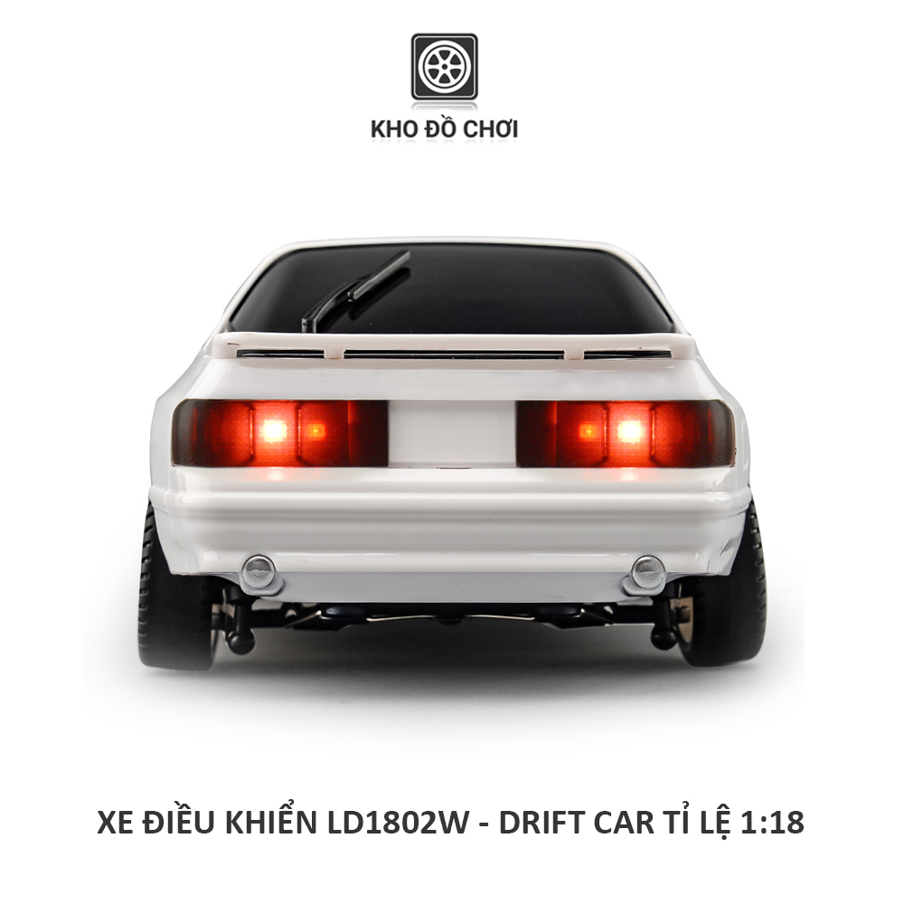 Ô tô điều khiển LDR/C LD1802W, LD1803 Drift Car tỉ lệ 1:18 - RTR [TẶNG BIỂN SỐ]