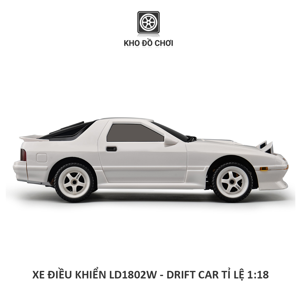 Ô tô điều khiển LDR/C LD1802W, LD1803 Drift Car tỉ lệ 1:18 - RTR [TẶNG BIỂN SỐ]
