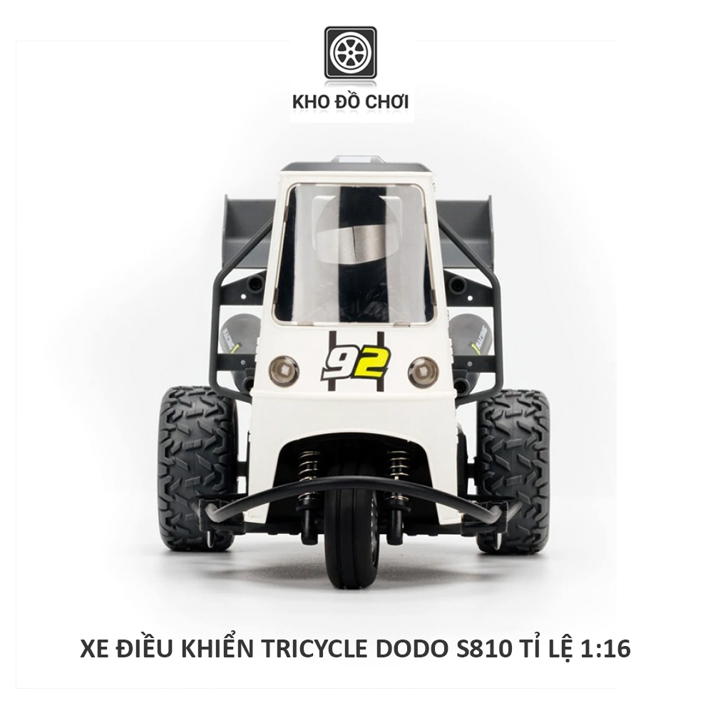 Xe điều khiển TRICYCLE Dodo S810 tỉ lệ 1:16 - RTR [TẶNG BIỂN SỐ]
