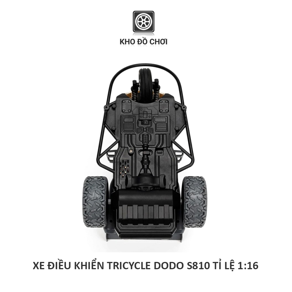 Xe điều khiển TRICYCLE Dodo S810 tỉ lệ 1:16 - RTR [TẶNG BIỂN SỐ]