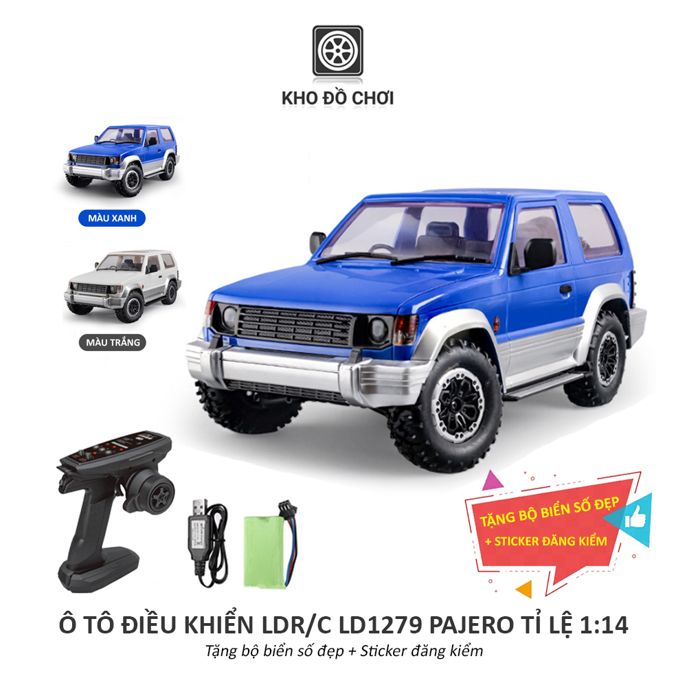 Ô tô điều khiển LDR/C LD1297 Pajero Offroad 4x4 1:14 - RTR [TẶNG BIỂN SỐ]