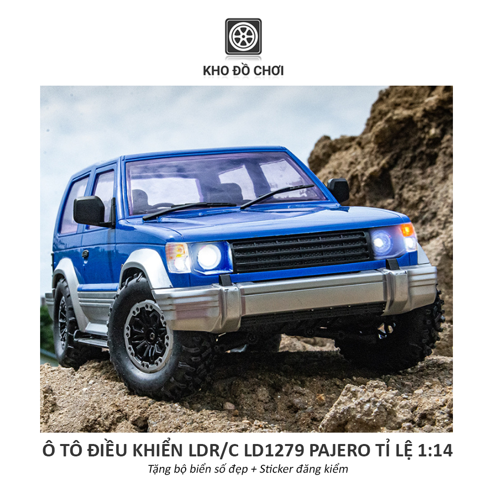 Ô tô điều khiển LDR/C LD1297 Pajero Offroad 4x4 1:14 - RTR [TẶNG BIỂN SỐ]