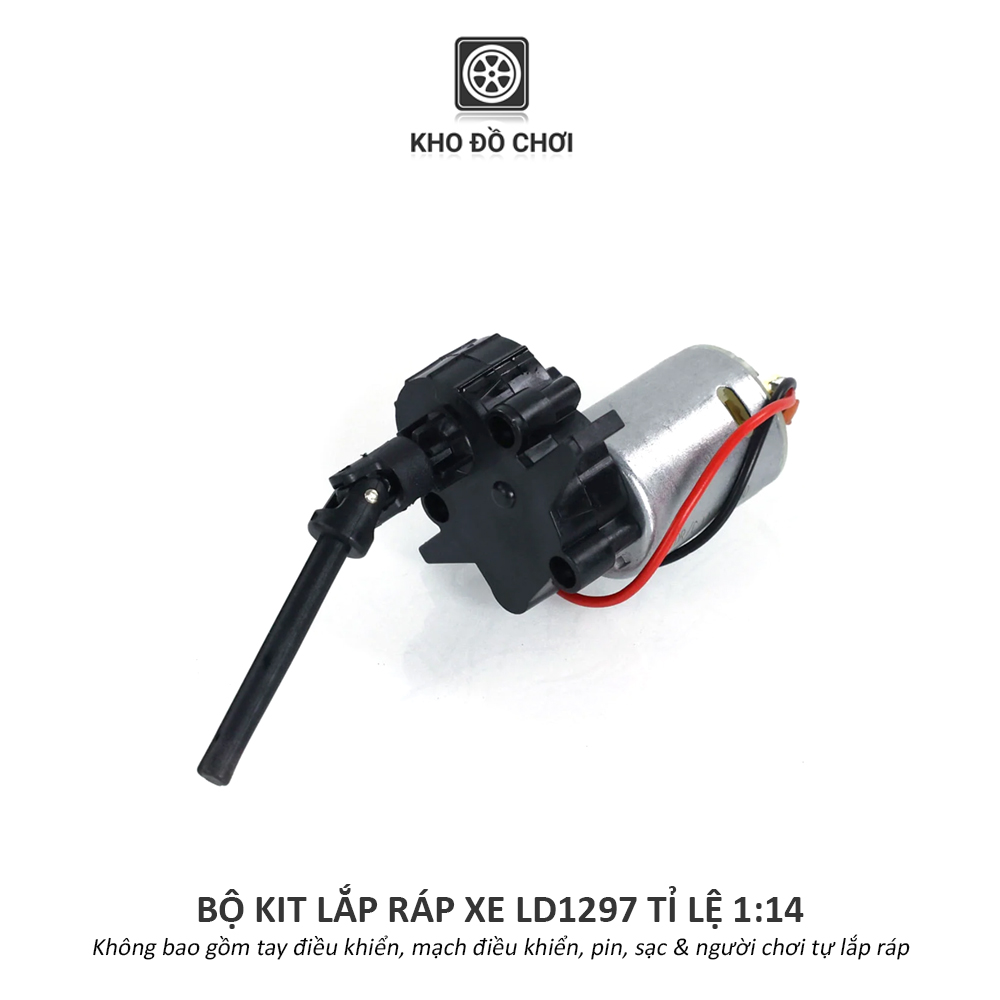 KIT lắp ráp xe LDR/C LD1297 - Pajero Offroad 4x4 tỉ lệ 1:14 [TẶNG BIỂN + STICKER]