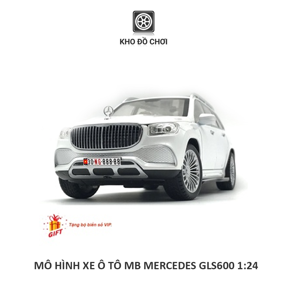 Mô hình xe ô tô Maybach Mercedes GLS600 1:24 [TẶNG BIỂN VIP]