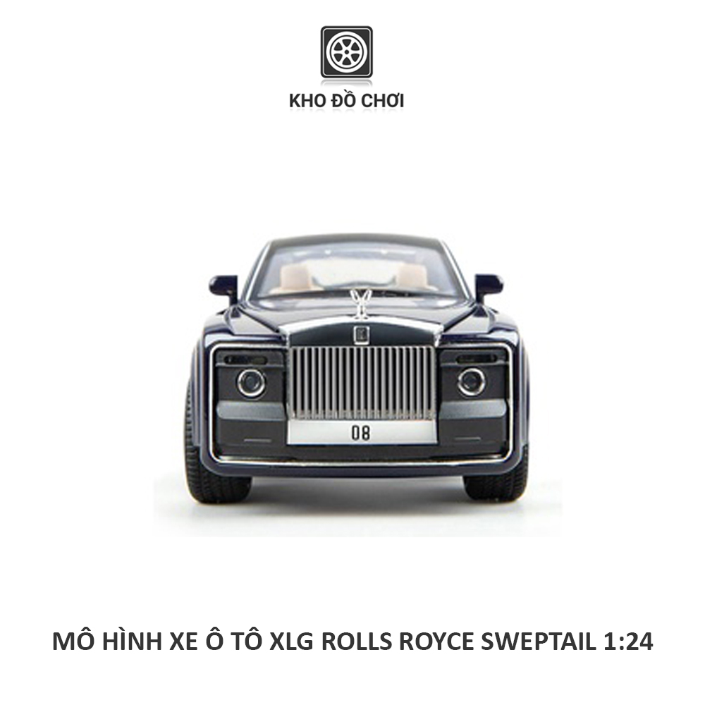 Mô hình xe ô tô XLG Rolls Royce Sweptail 1:24 [TẶNG BIỂN VIP]