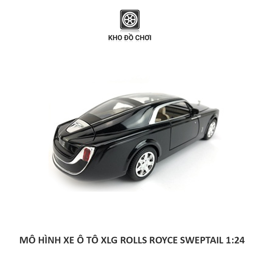 Mô hình xe ô tô XLG Rolls Royce Sweptail 1:24 [TẶNG BIỂN VIP]