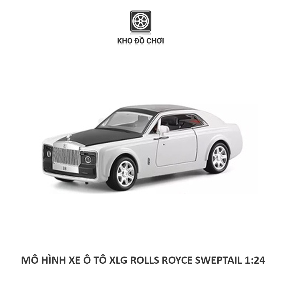 Mô hình xe ô tô XLG Rolls Royce Sweptail 1:24 [TẶNG BIỂN VIP]