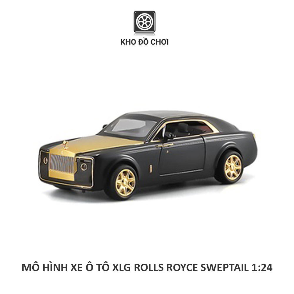 Mô hình xe ô tô XLG Rolls Royce Sweptail 1:24 [TẶNG BIỂN VIP]
