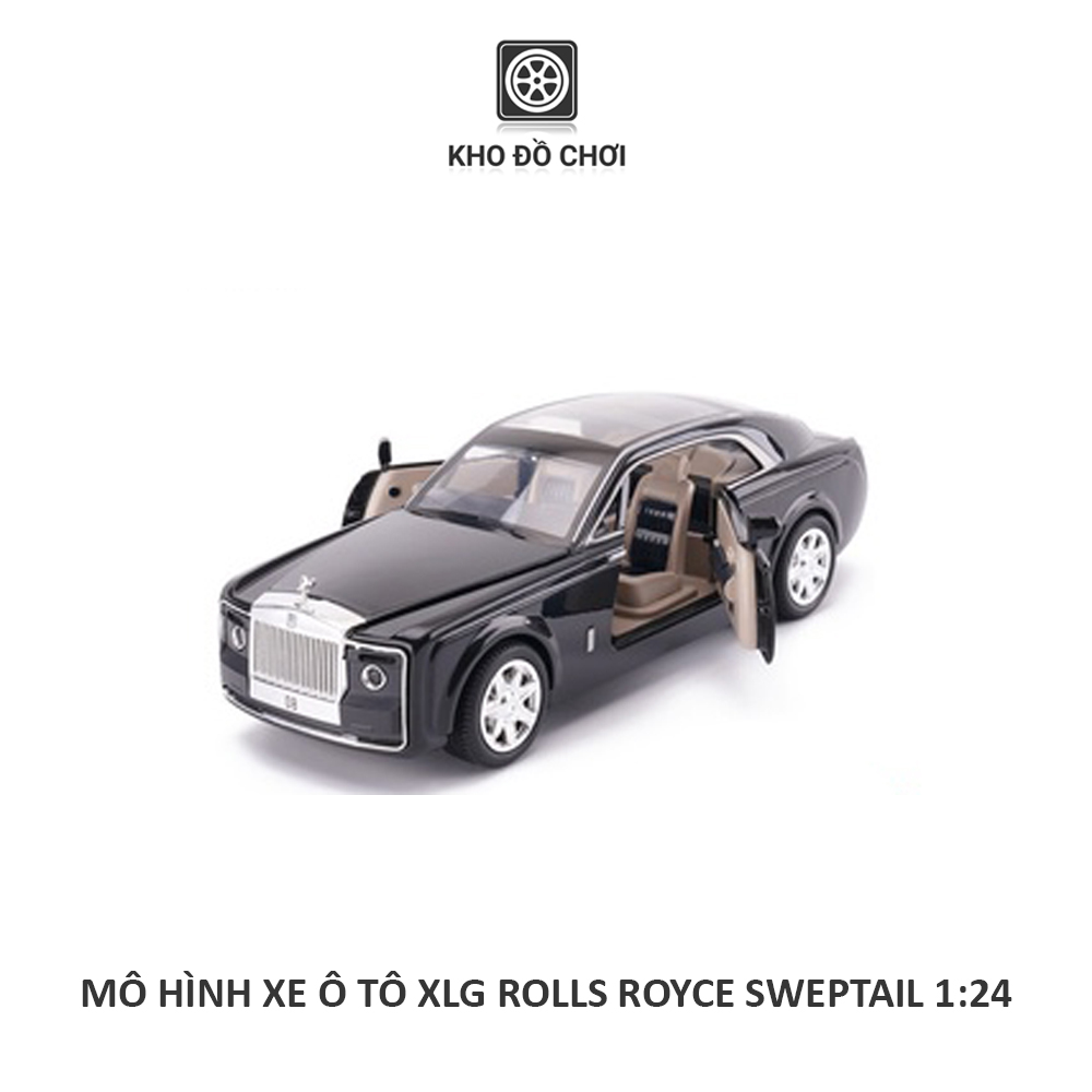 Mô hình xe ô tô XLG Rolls Royce Sweptail 1:24 [TẶNG BIỂN VIP]