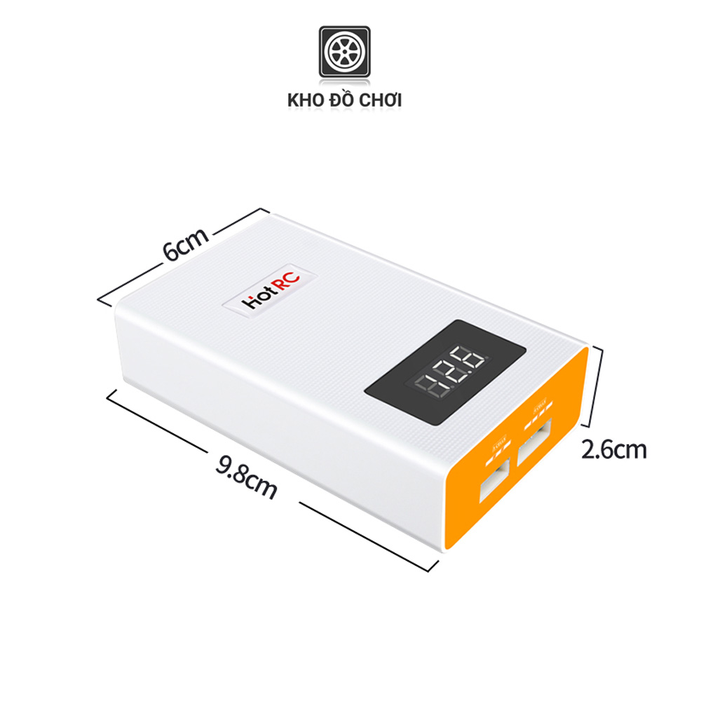 Sạc cân bằng HotRC A400 - Sạc pin lipo 3s, 4s