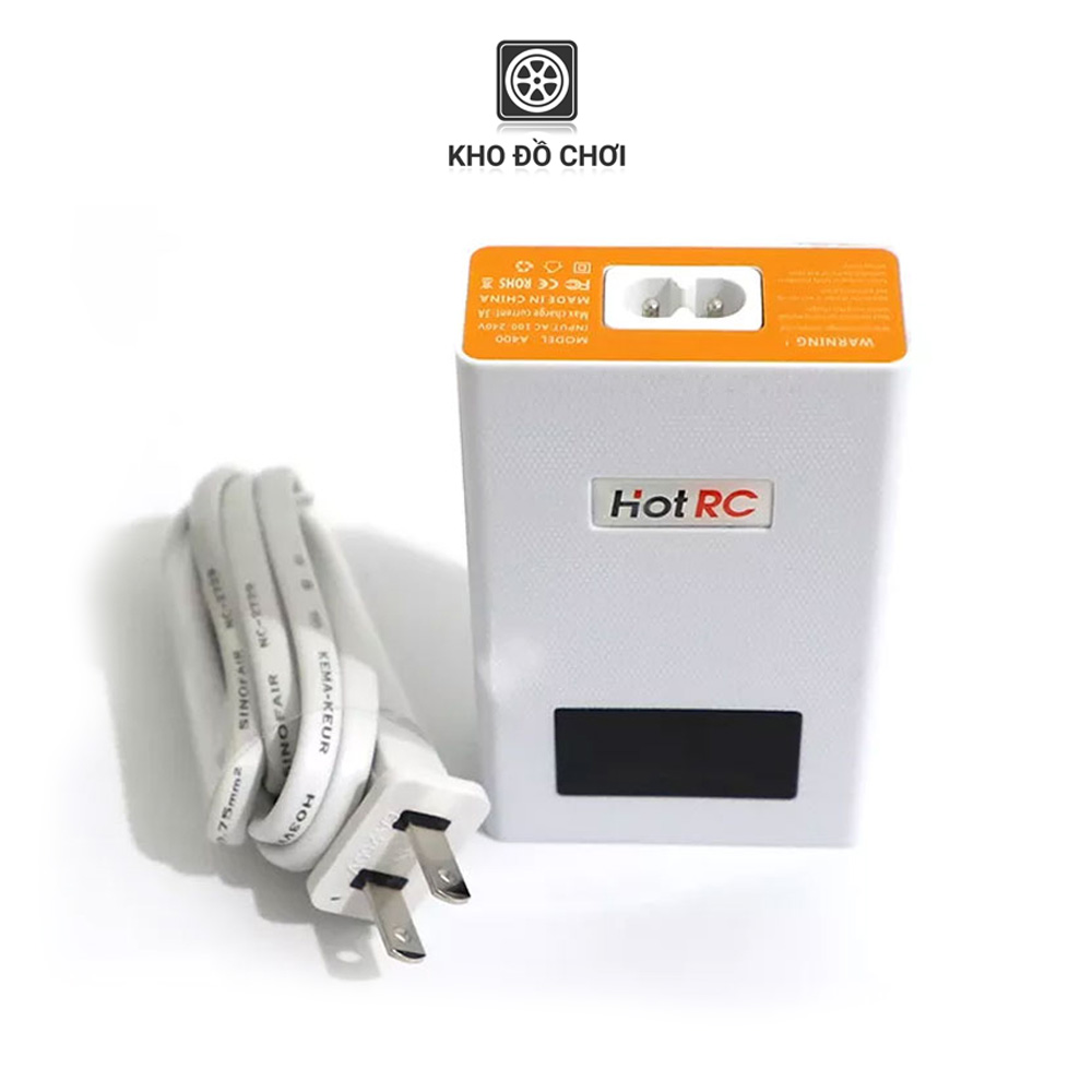 Sạc cân bằng HotRC A400 - Sạc pin lipo 3s, 4s