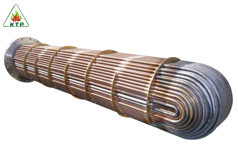 Hình minh hoạ bộ sấy không khí kiểu trao đổi nhiệt chùm ống