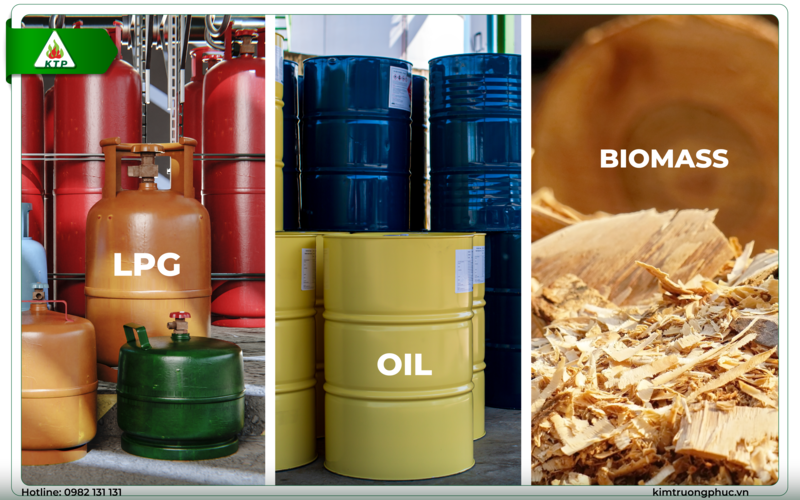 Phân loại lò đốt theo nhiên liệu: khí, lỏng và rắn