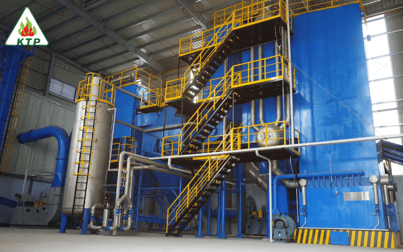 lò hơi đốt biomass