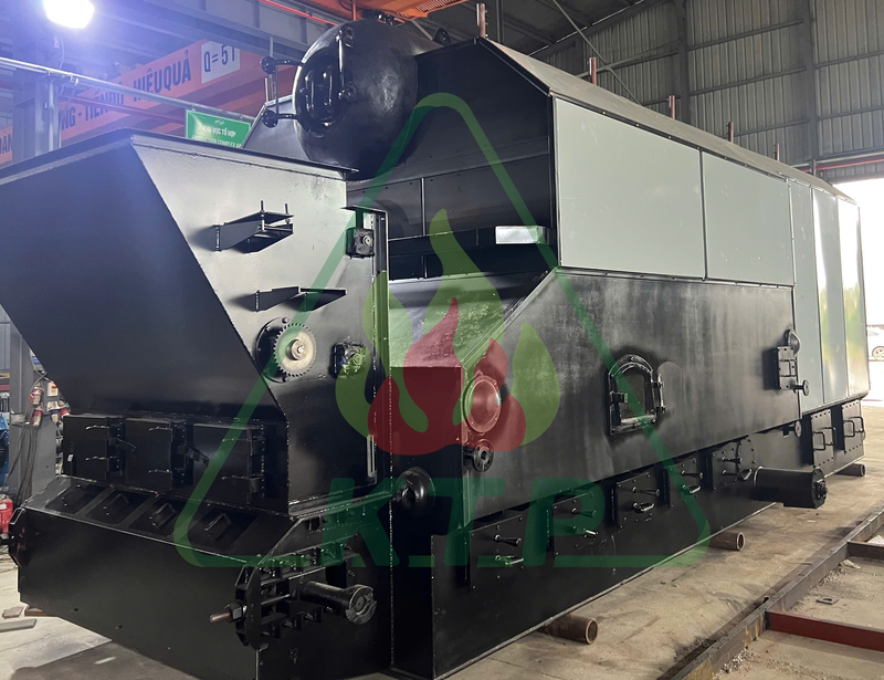 Lò hơi ghi xích công nghiệp phù hợp cho doanh nghiệp có công suất hơi trung bình