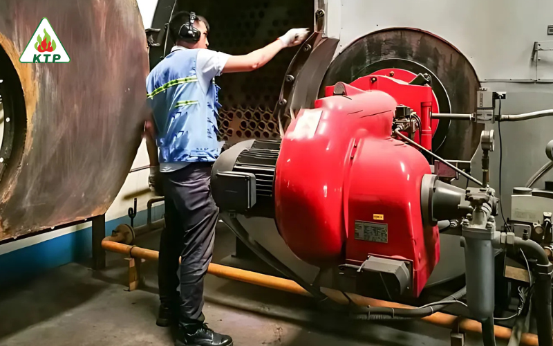 quy trình vận hành nồi hơi đốt dầu