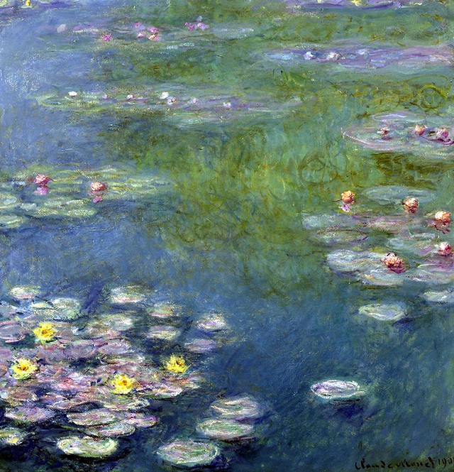 Tranh hoa loa kèn nước WATER LILIES – Claude Monet