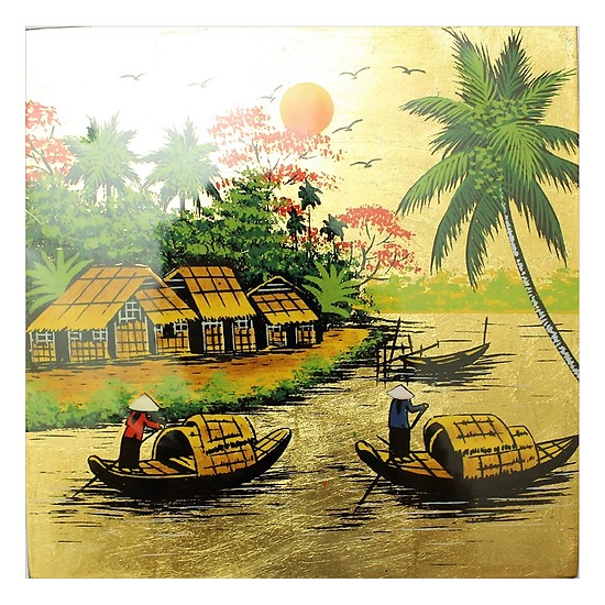 Tìm Hiểu Về Tranh Sơn Mài Việt Nam Aloha Decor - Thế Giới Đồ Decor Số 1  Việt Nam