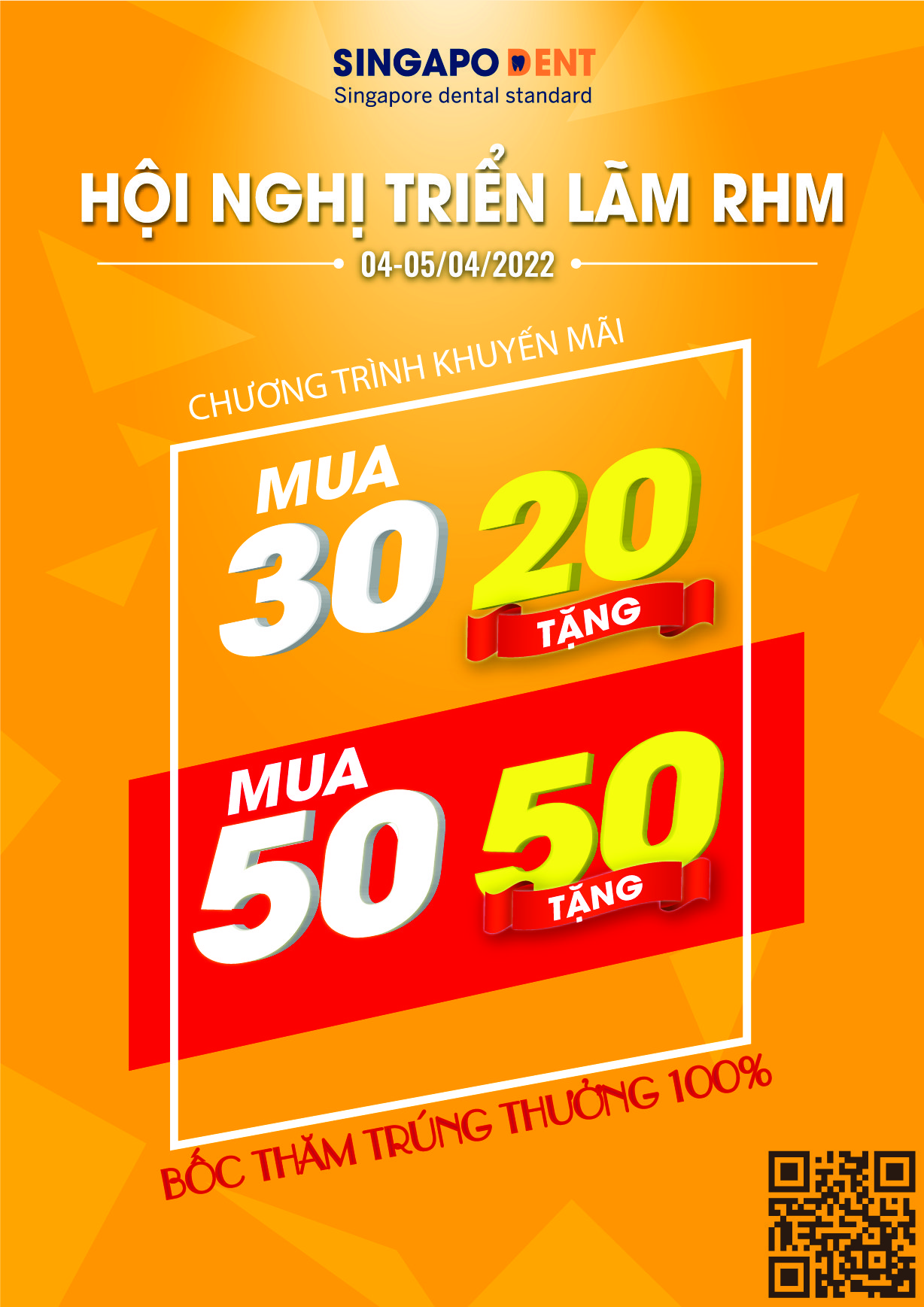 Gian hàng triển lãm tại Hội nghị Tháng 4