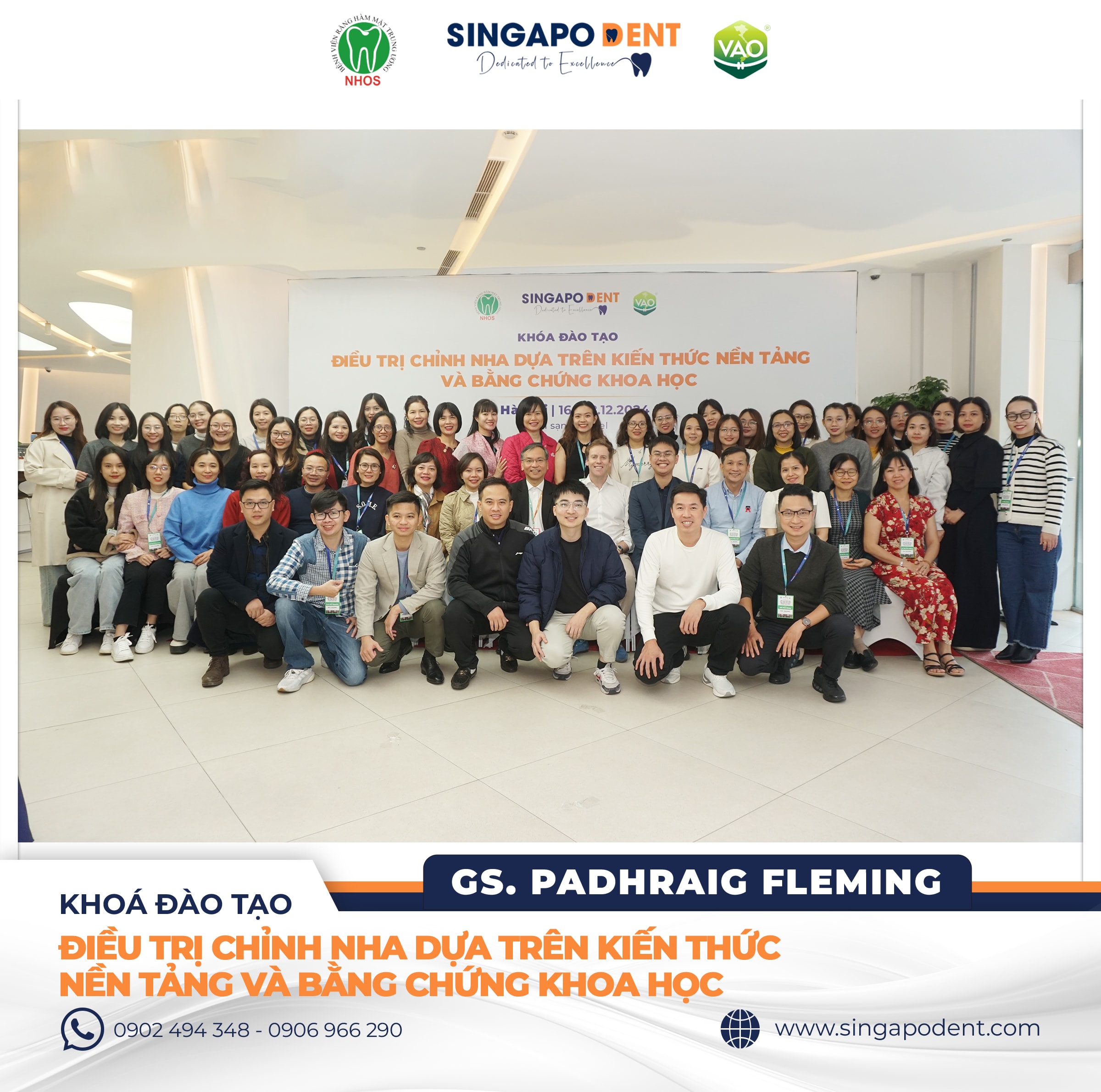 [RECAP] KHÓA HỌC ĐIỀU TRỊ CHỈNH NHA CÙNG GIÁO SƯ PADHGRAIG FLEMING