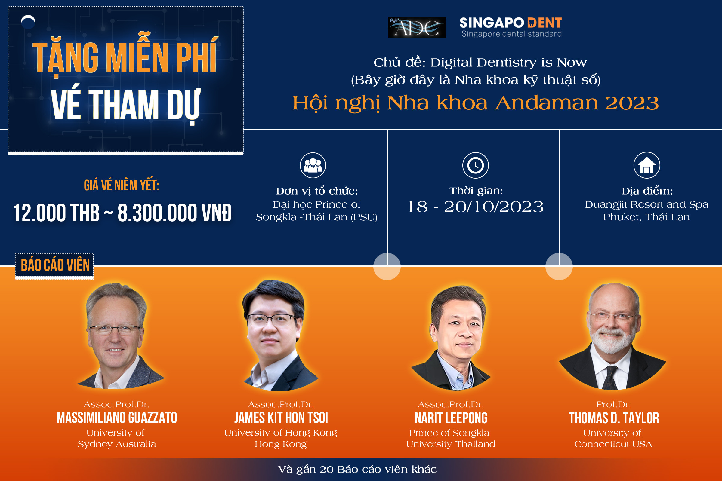 HỘI NGHỊ NHA KHOA ANDAMAN 2023 - PHUKET THÁI LAN