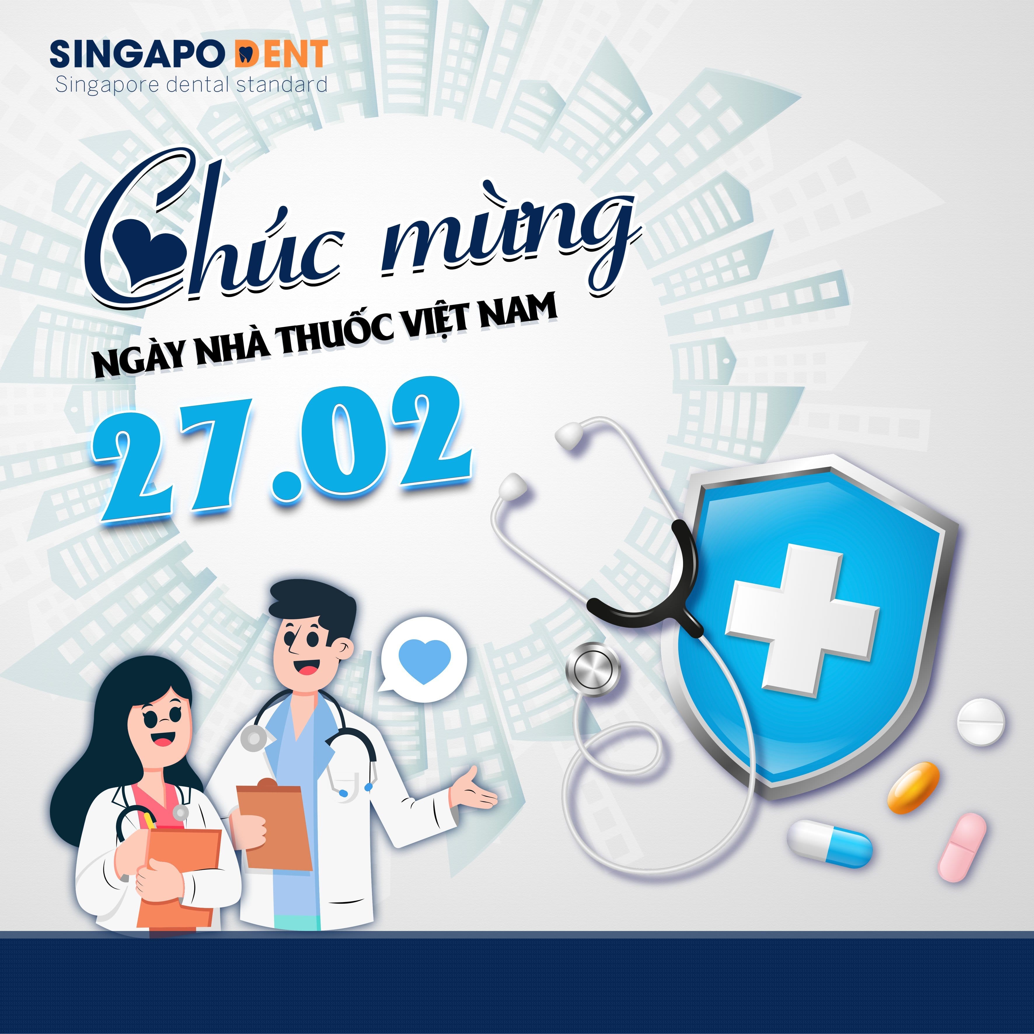 CHÀO MỪNG NGÀY THẦY THUỐC VIỆT NAM 27/2