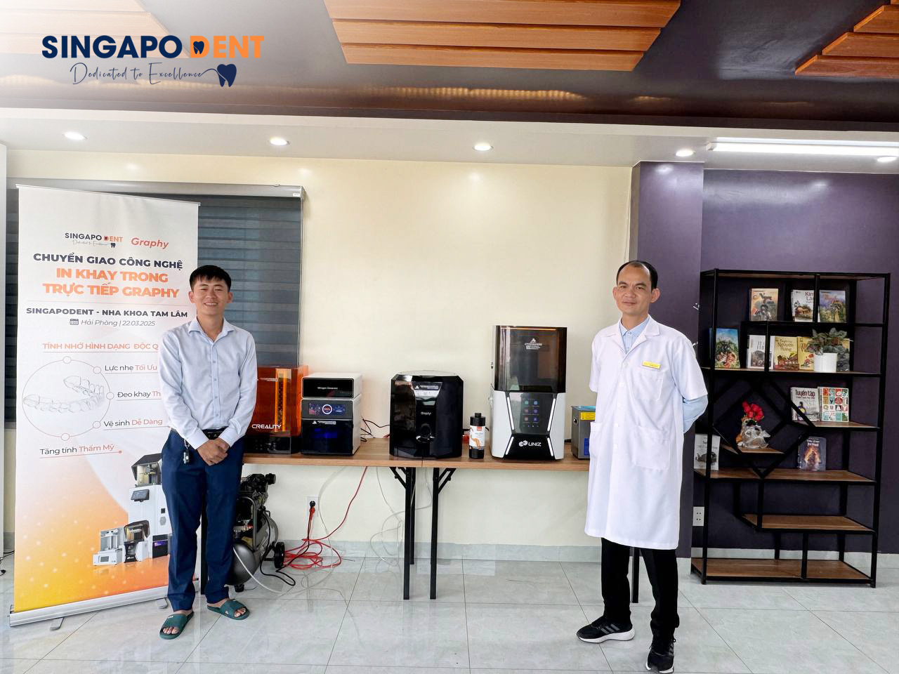 SINGAPODENT TRIỂN KHAI THÀNH CÔNG CÔNG NGHỆ GRAPHY TẠI NHA KHOA TAM LÂM – HẢI PHÒNG