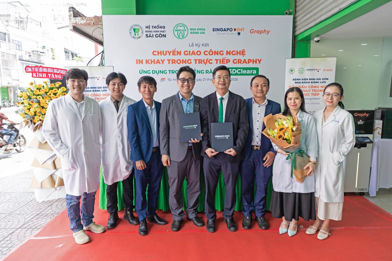 Ký kết công nghệ GRAPHY và 3DCleara: Bước tiến mới cho niềng răng trong suốt tại Việt Nam