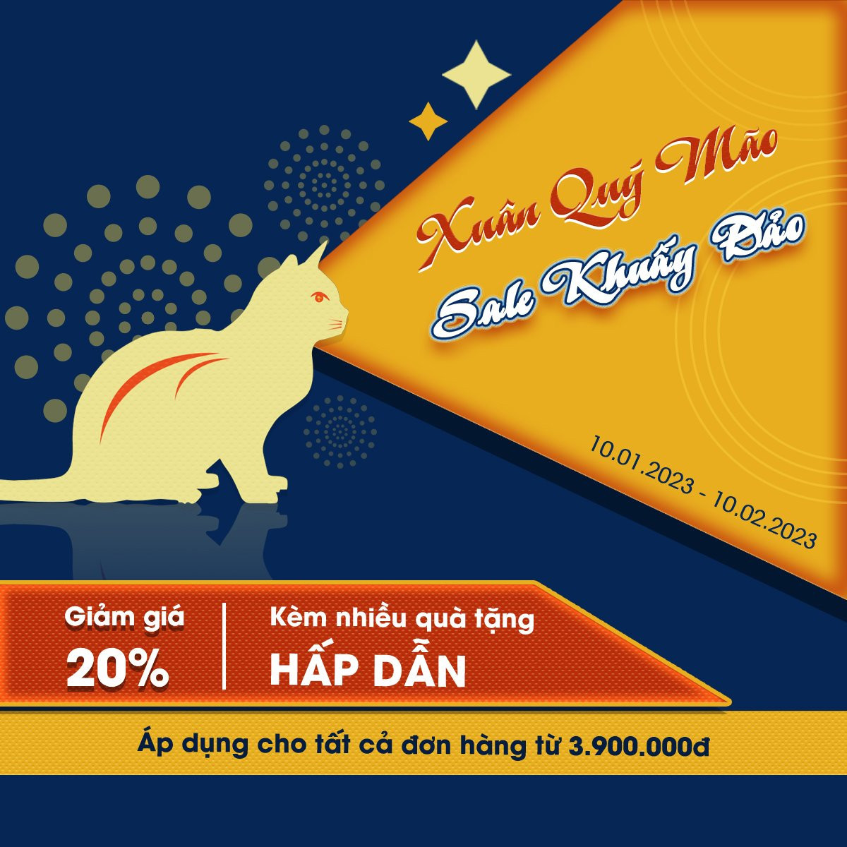 XUÂN QUÝ MÃO - SALE KHUẤY ĐẢO