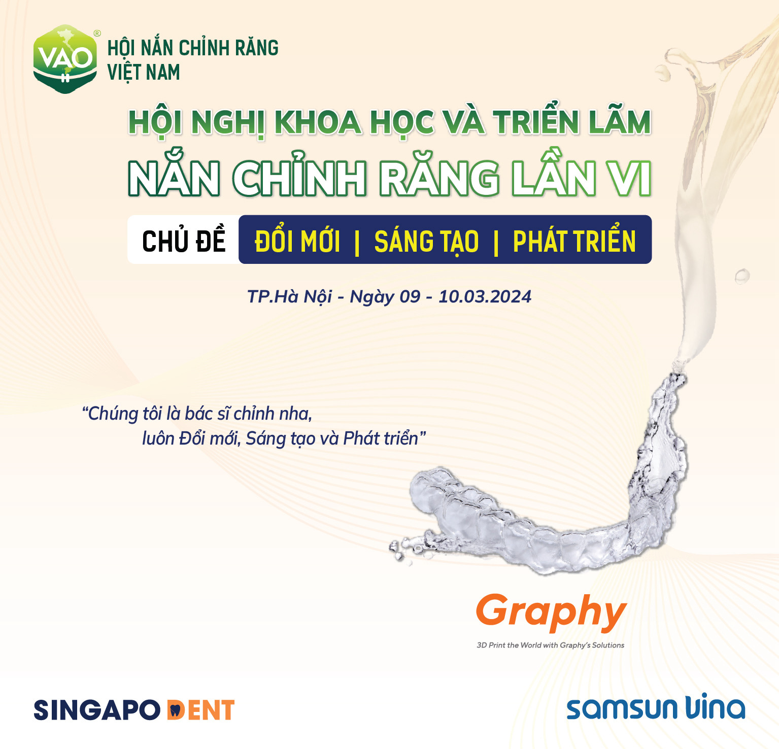 VAO - HỘI NGHỊ CHỈNH NHA LỚN NHẤT 2024