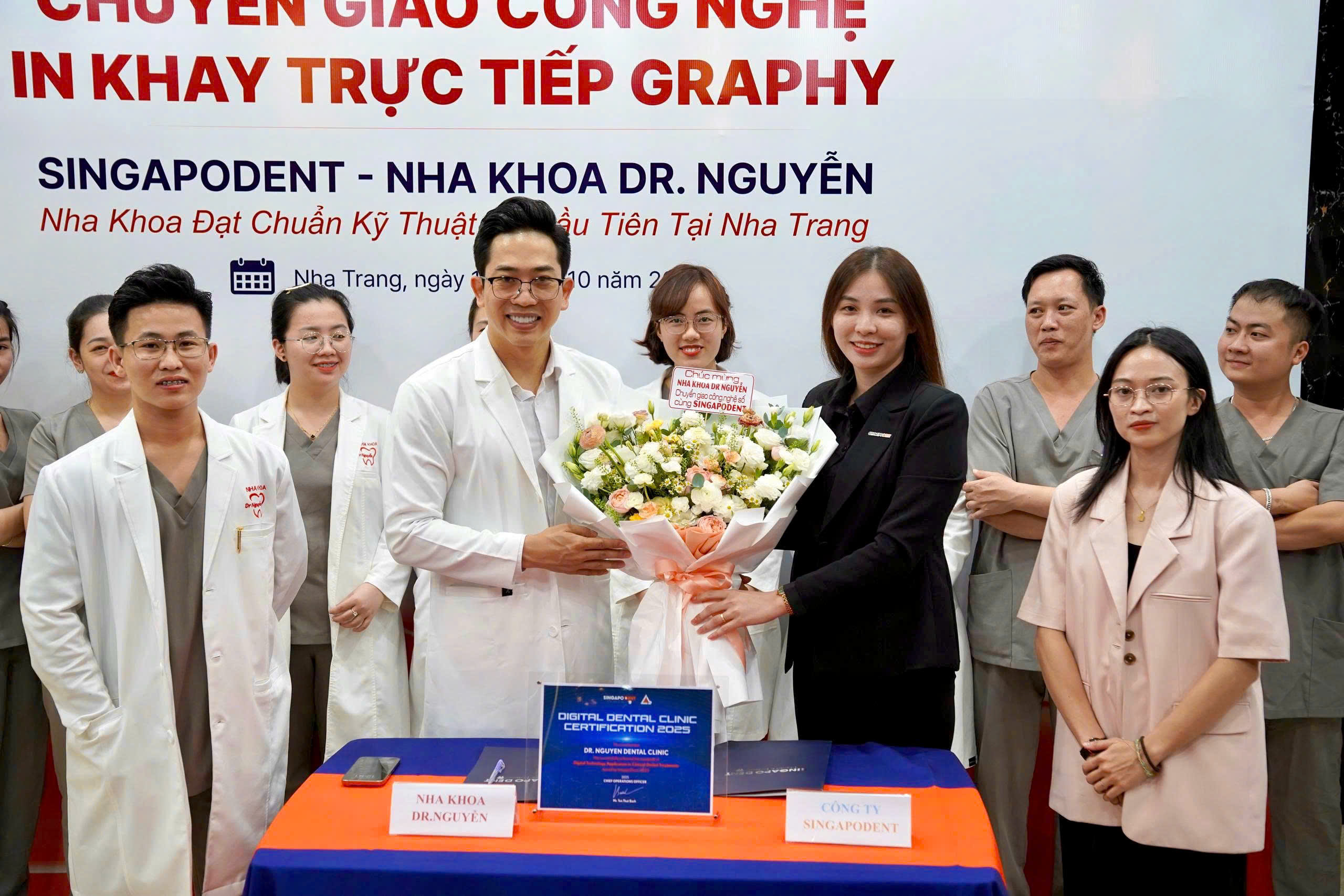 Nha khoa Dr. Nguyễn - Tiên phong ứng dụng công nghệ Graphy chỉnh nha kỹ thuật số tại Nha Trang