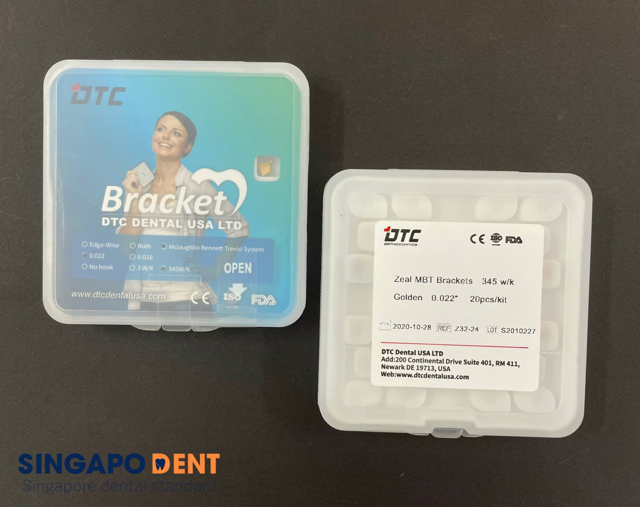 Mắc cài inox thường Gold_DTC