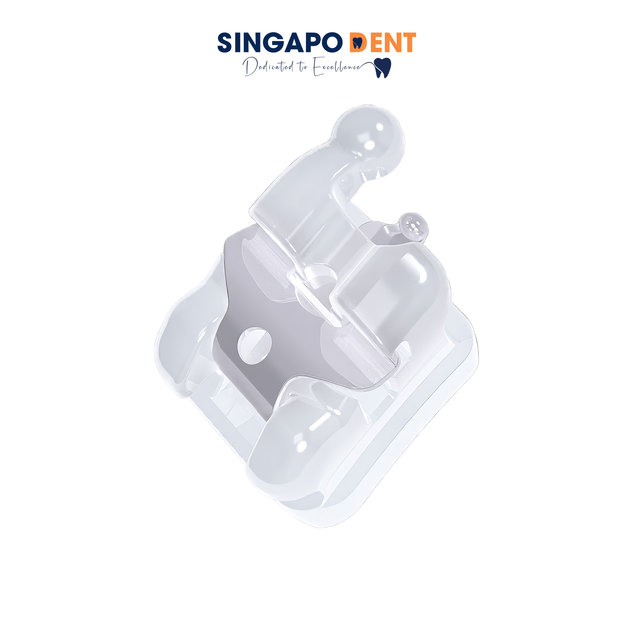 Mắc cài sứ tự đóng (Active Self Ligating Ceramic Bracket) SELPRO A 0.22 - WBT
