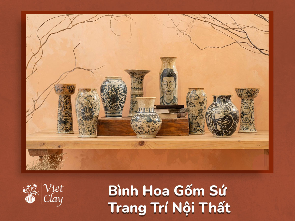 Bình Hoa Gốm Sứ Trang Trí Nội Thất {Mới 2023} Bình Hoa Gốm Sứ Trang Trí Nội Thất {Mới 2023}