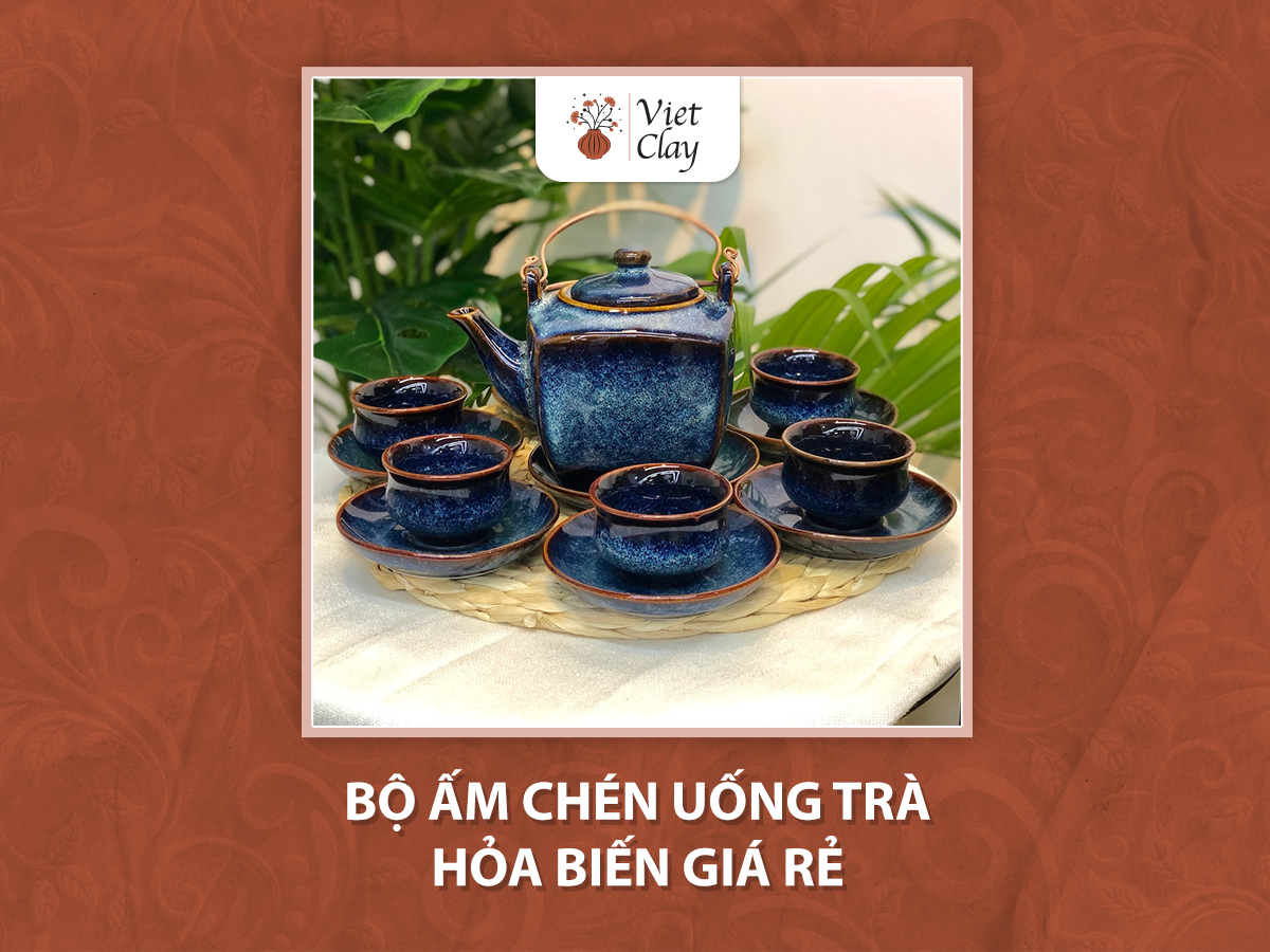 Bộ Ấm Chén Uống Trà Hoả Biến {Giá Tốt 2022}