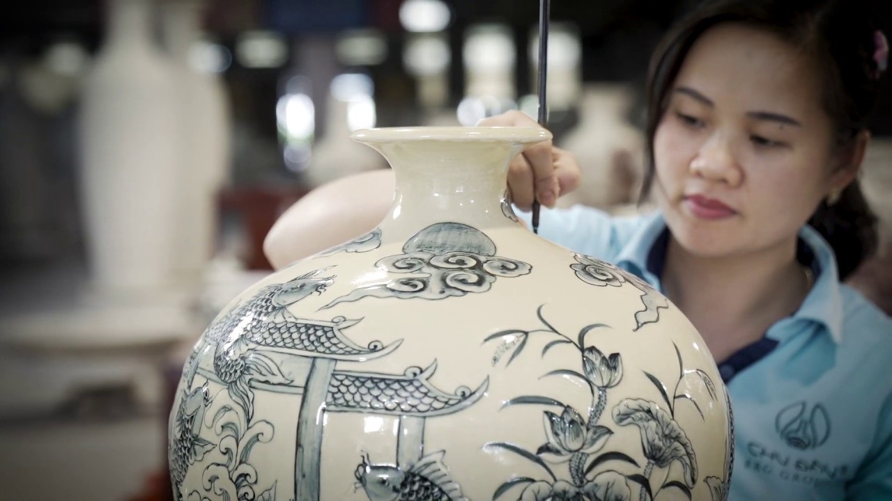 Gốm sứ Chu Đậu nổi tiếng vì sự sang trọng, tinh tế