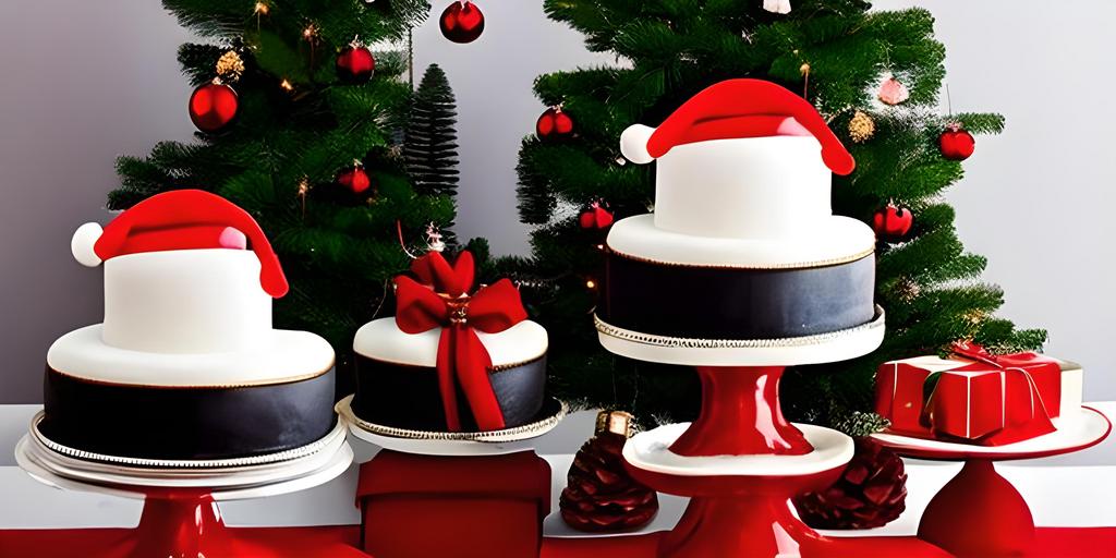 Đặt dịch vụ ông già noel tặng và thưởng thức bánh cùng bé
