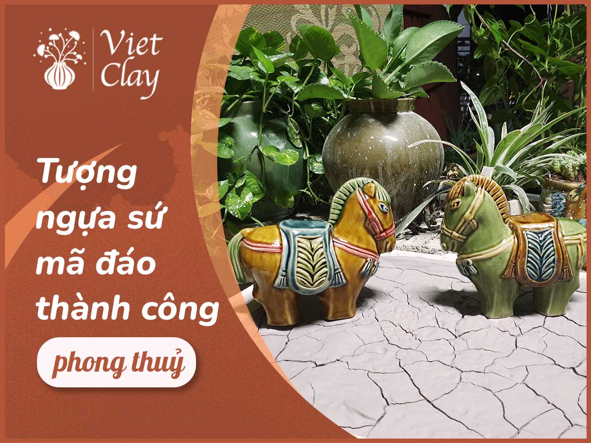 BIỂU TƯỢNG CON NGỰA TRONG PHONG THUỶ |  TƯỢNG SỨ MÃ ĐÁO THÀNH CÔNG