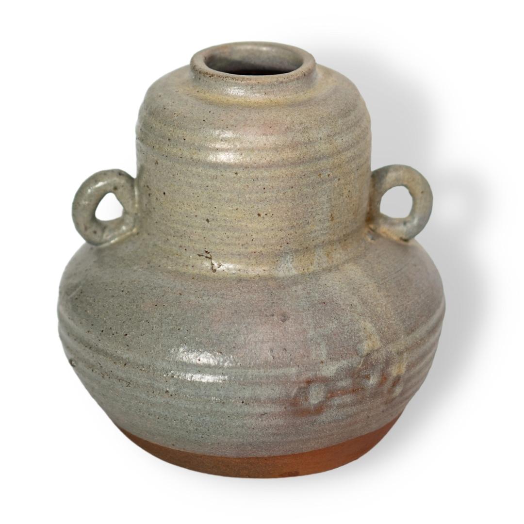 Bình Hoa Đáy Men Nâu