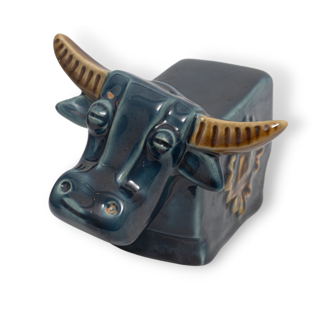 Tượng Trâu Gốm Sứ Trang Trí Bàn Làm Việc | Decor Phòng Khách | Phong Thủy | Thủy Sinh Tiểu Cảnh (Mini Cute)